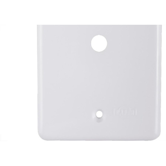 Placa Conjunto Ilumi Stylus Branco 4X2 - 1 Furo - 2053 Placa Conjunto Ilumi Stylus Branco 4X2 - 1 Furo - 2053