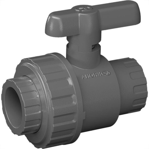 Registro Esfera Pvc Com Uniao Soldavel Krona 20Mm Registro Esfera Pvc Com Uniao Soldavel Krona 20Mm