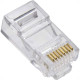 Plug Modular Para Computador Dezcomp Rj45 (8X8) - Kit C/20 Pecas Plug Modular Para Computador Dezcomp Rj45 (8X8) - Kit C/20 Pecas