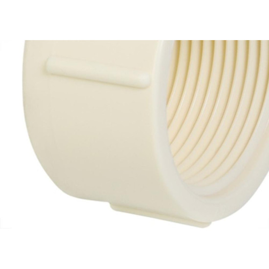 Caps Branco Krona Rosca 3/4'' - Kit C/30 Pecas
