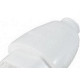 Pino Macho Daneva 2 Polos+Terra 20A. Branco 1616 - Kit C/12 Pecas