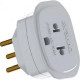 Pino Adaptador Daneva Universal 2 Polos+Terra 10A. Antigo/Novo 1661 - Kit C/12 Pecas Pino Adaptador Daneva Universal 2 Polos+Terra 10A. Antigo/Novo 1661 - Kit C/12 Pecas