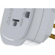 Pino Adaptador Daneva Universal 2 Polos+Terra 10A. Antigo/Novo 1661 - Kit C/12 Pecas Pino Adaptador Daneva Universal 2 Polos+Terra 10A. Antigo/Novo 1661 - Kit C/12 Pecas