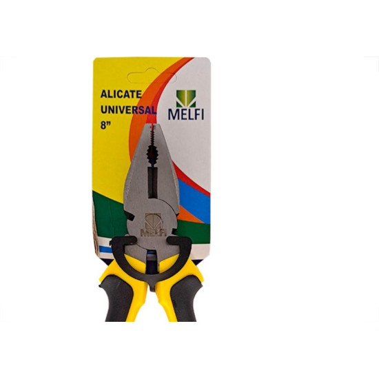 Alicate Universal Melfi Profissional Pvc 8'' - 0501 Alicate Universal Melfi Profissional Pvc 8'' - 0501