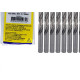 Broca Aco Rapido Irwin 2,5 Mm - Kit C/10 Pecas Broca Aco Rapido Irwin 2,5 Mm - Kit C/10 Pecas