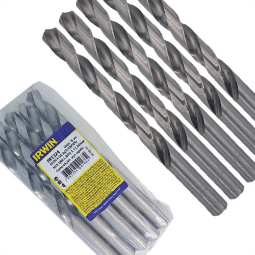 Broca Aco Rapido Irwin 11,5 Mm - Kit C/5 Pecas