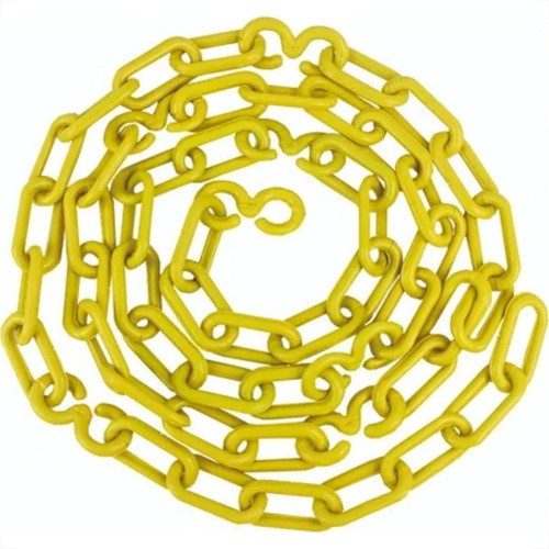 Corrente Pvc Metasul 10Mm Amarela Com 10M Corrente Pvc Metasul 10Mm Amarela Com 10M