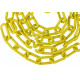 Corrente Pvc Metasul 10Mm Amarela Com 10M Corrente Pvc Metasul 10Mm Amarela Com 10M