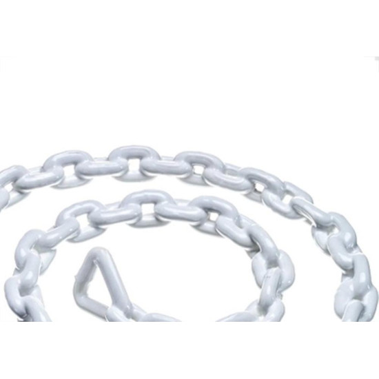 Corrente Pvc Metasul 08Mm Branca Com 10M Corrente Pvc Metasul 08Mm Branca Com 10M