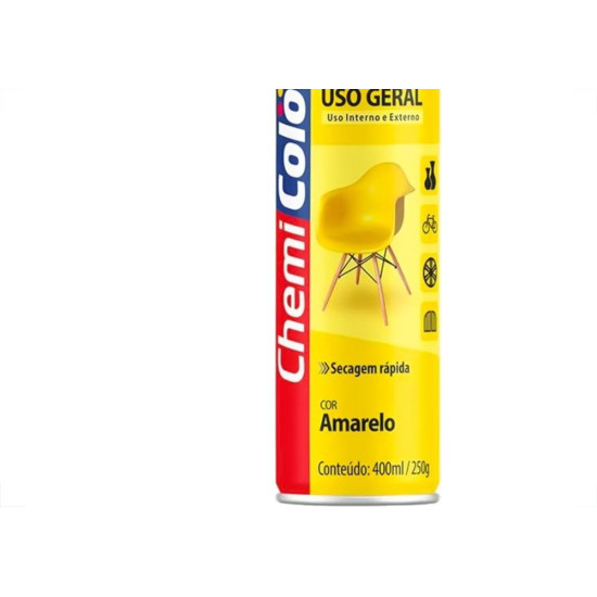 Spray Chemicolor Amarelo 400Ml/250G.