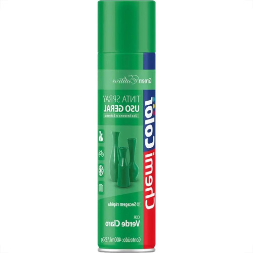 Spray Chemicolor Verde Claro 400Ml/250G. Spray Chemicolor Verde Claro 400Ml/250G.