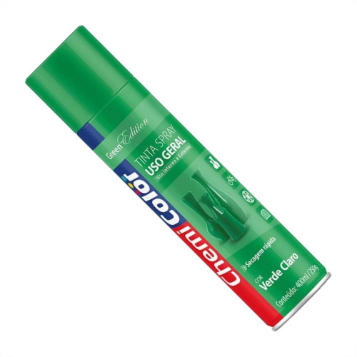 Spray Chemicolor Verde Claro 400Ml/250G. Spray Chemicolor Verde Claro 400Ml/250G.