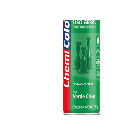 Spray Chemicolor Verde Claro 400Ml/250G. Spray Chemicolor Verde Claro 400Ml/250G.