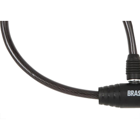 Cadeado Para Bicicleta Brasfort Com Chave 8Mm X 60Cm - 7016 Cadeado Para Bicicleta Brasfort Com Chave 8Mm X 60Cm - 7016