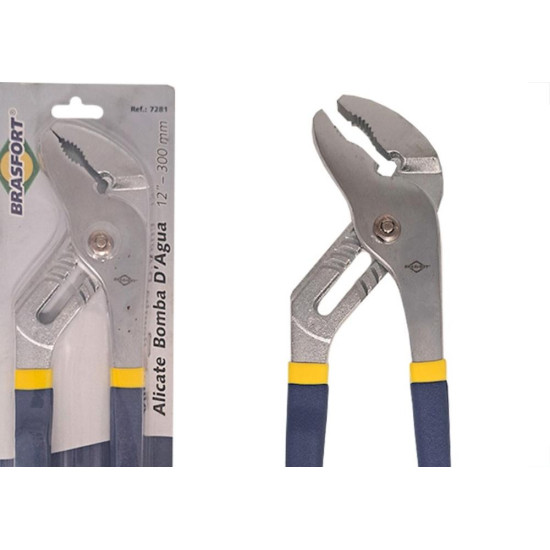 Alicate Bomba D`Agua Brasfort Profissional 12'' - 7281 Alicate Bomba D`Agua Brasfort Profissional 12'' - 7281