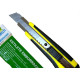 Estilete Largo Melfi Cabo Emborrachado 18Mm - 10104 - Kit C/6 Pecas