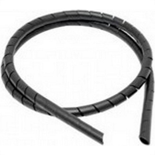 Organizador De Fios Overtime Japones 10Mm 3/8''X1M Preto Organizador De Fios Overtime Japones 10Mm 3/8''X1M Preto