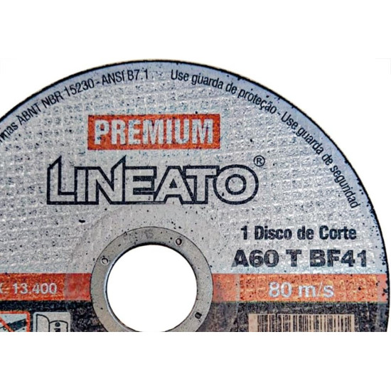 Disco Aco Inox Itambe 4.1/2''X5/128''X7/8'' Lineato - Fino 1,0Mm Disco Aco Inox Itambe 4.1/2''X5/128''X7/8'' Lineato - Fino 1,0Mm