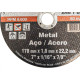 Disco Aco Inox Itambe 7''X1/16''X7/8'' Lineato 7467- Fino 1,6Mm - Kit C/10 Pecas Disco Aco Inox Itambe 7''X1/16''X7/8'' Lineato 7467- Fino 1,6Mm - Kit C/10 Pecas