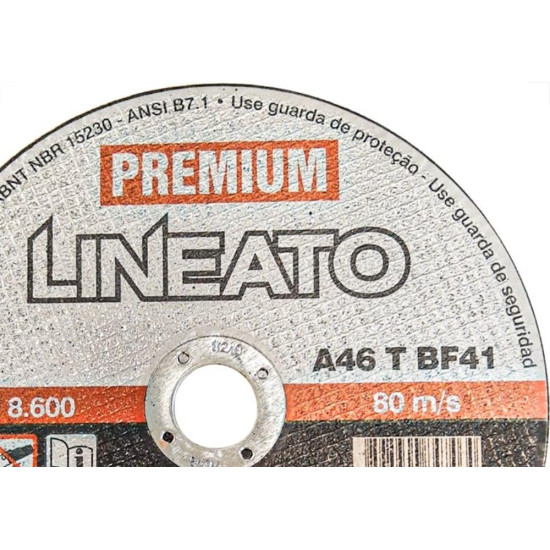 Disco Aco Inox Itambe 7''X1/16''X7/8'' Lineato 7467- Fino 1,6Mm - Kit C/10 Pecas Disco Aco Inox Itambe 7''X1/16''X7/8'' Lineato 7467- Fino 1,6Mm - Kit C/10 Pecas