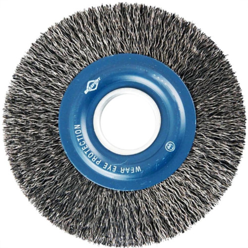 Escova De Aco Circular Brasfort 6 X1'' Aco Carbono Blister - 7242 Escova De Aco Circular Brasfort 6 X1'' Aco Carbono Blister - 7242