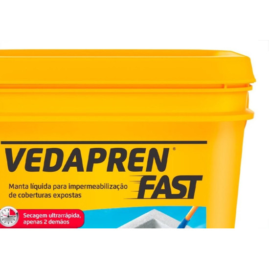 Otto Vedacit Vedapren Fast 5Kg ''Manta Liquida Rapida'' Branca Otto Vedacit Vedapren Fast 5Kg ''Manta Liquida Rapida'' Branca