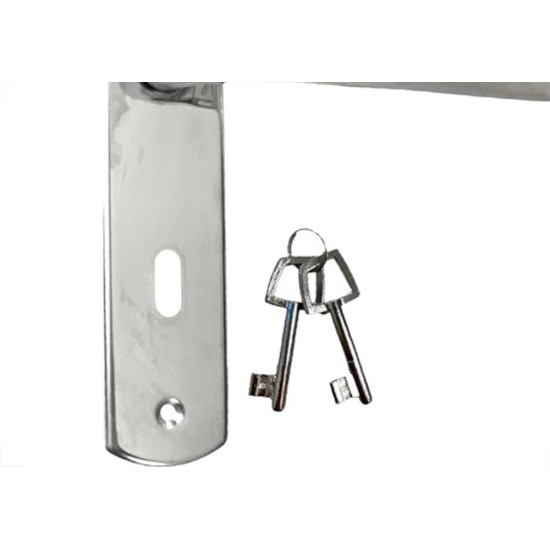 Fechadura Soprano Inox Interna Alavanca Poline- 03002.0811.18 Fechadura Soprano Inox Interna Alavanca Poline- 03002.0811.18
