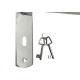 Fechadura Soprano Inox Interna Alavanca Poline- 03002.0811.18 Fechadura Soprano Inox Interna Alavanca Poline- 03002.0811.18