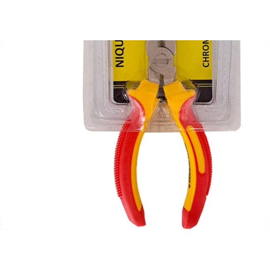 Alicate Bico Meia Cana Thompson Cromo Vanadio Profissional Niquelado 6'' - Kit C/6 Pecas Alicate Bico Meia Cana Thompson Cromo Vanadio Profissional Niquelado 6'' - Kit C/6 Pecas