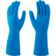 Luva Borracha Mucambo Azul Pro 137 Lisa Antiderrapante - 6-P