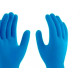 Luva Borracha Mucambo Azul Pro 137 Lisa Antiderrapante - 6-P