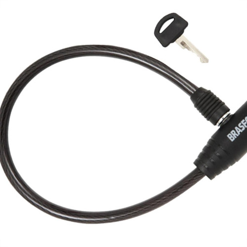 Cadeado Para Bicicleta Brasfort Com Chave 8Mm X 40Cm - 7015 Cadeado Para Bicicleta Brasfort Com Chave 8Mm X 40Cm - 7015