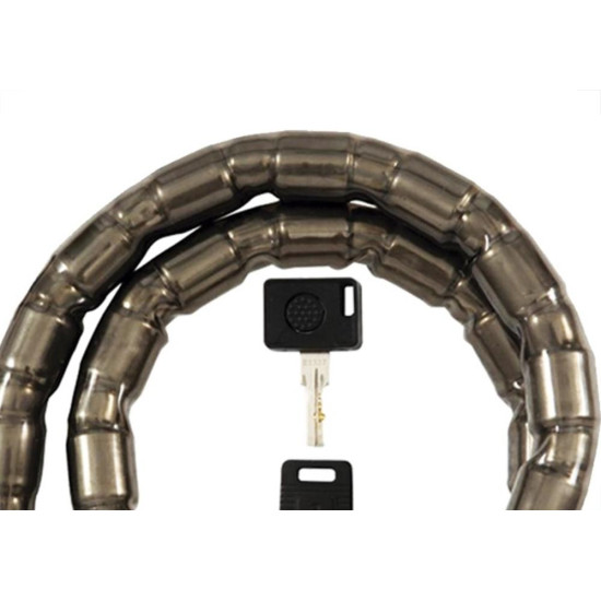 Cadeado Para Moto Brasfort Com Chave 22Mm X1,20M - 7013 Cadeado Para Moto Brasfort Com Chave 22Mm X1,20M - 7013