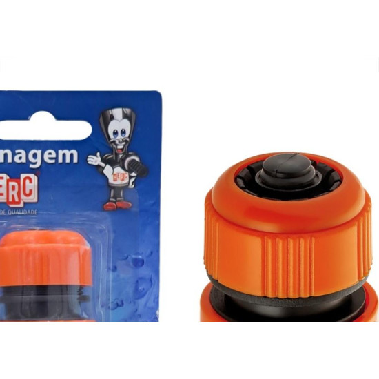 Engate Rapido Herc Pvc 1/2'' Com Stop - 3513