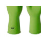 Luva Borracha Sanro Forrada Antiderrapante Top Verde Xg - Kit C/10 Pecas