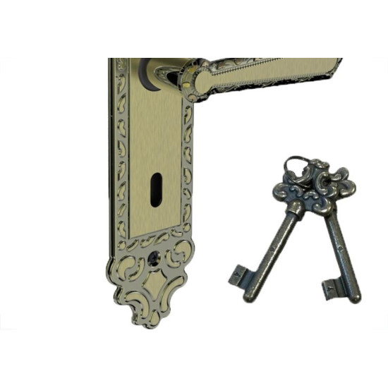 Fechadura Soprano.Colonial Alavanca Interna - 3012-0721.34