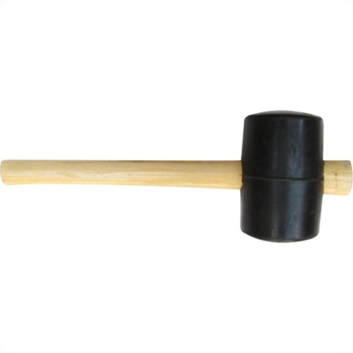 Martelo De Borracha Preto Roma 80Mm