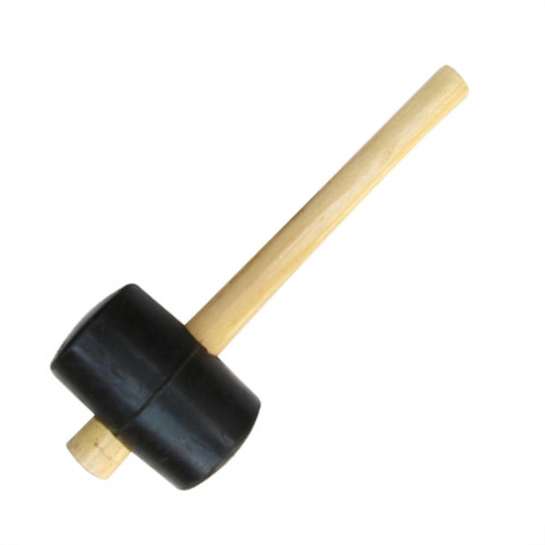 Martelo De Borracha Preto Roma 80Mm