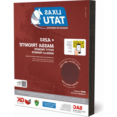 Lixa Massa Trionite 60 - Kit C/50 Pecas