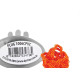 Protetor Auditivo Ump Silicone Laranja Com Cordao - Kit C/20 Pecas Protetor Auditivo Ump Silicone Laranja Com Cordao - Kit C/20 Pecas
