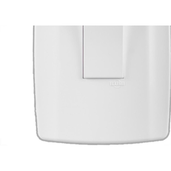 Conjunto Ilumi Slim Branco Com Placa 1 Simples - 8017