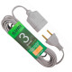 Extensao Ilumi Cordao Prolongador Paralelo 2 Plos 0,75 Cinza 3M - 16810 Extensao Ilumi Cordao Prolongador Paralelo 2 Plos 0,75 Cinza 3M - 16810