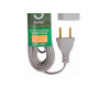 Extensao Ilumi Cordao Prolongador Paralelo 2 Plos 0,75 Cinza 3M - 16810 Extensao Ilumi Cordao Prolongador Paralelo 2 Plos 0,75 Cinza 3M - 16810