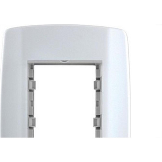 Placa Conjunto Modular Slim 4X2 - 3 Modulos Juntos Com Suporte 82100 Placa Conjunto Modular Slim 4X2 - 3 Modulos Juntos Com Suporte 82100