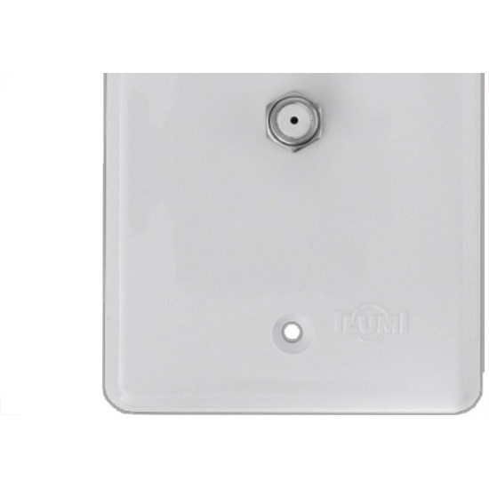 Conjunto Ilumi Stylus Branco Com Placa Conector Tv - 2553