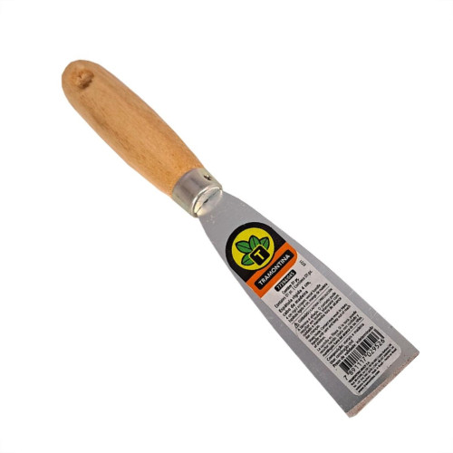 Espatula Tramontina Aco Rigido Cabo Madeira 4Cm - 77394/045