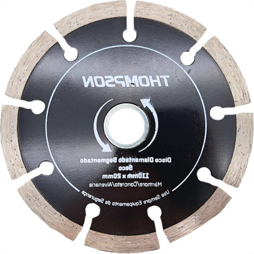 Disco Diamantado Thompson Segmentado Seco 110Mm X 20Mm - 691 Disco Diamantado Thompson Segmentado Seco 110Mm X 20Mm - 691