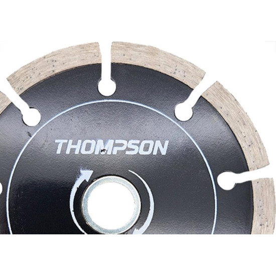 Disco Diamantado Thompson Segmentado Seco 110Mm X 20Mm - 691 Disco Diamantado Thompson Segmentado Seco 110Mm X 20Mm - 691