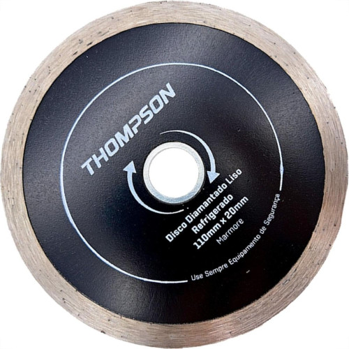 Disco Diamantado Thompson Liso Refrigerado 110Mm X 20Mm - 692 Disco Diamantado Thompson Liso Refrigerado 110Mm X 20Mm - 692
