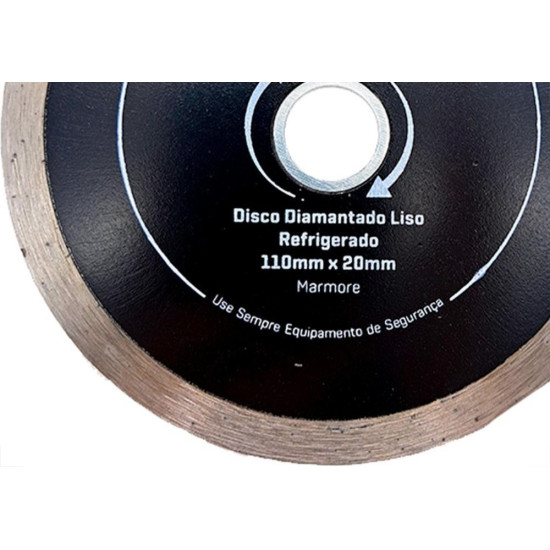 Disco Diamantado Thompson Liso Refrigerado 110Mm X 20Mm - 692 Disco Diamantado Thompson Liso Refrigerado 110Mm X 20Mm - 692